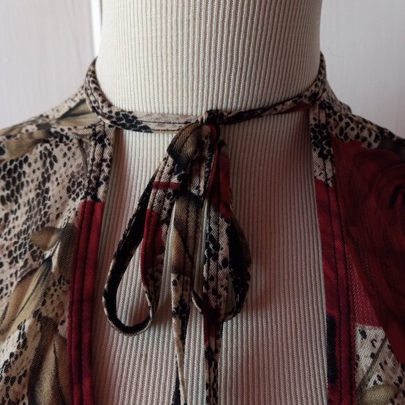 EXPRESS FLORAL MESH SKIRT TOP SET L - Picture 11 of 11